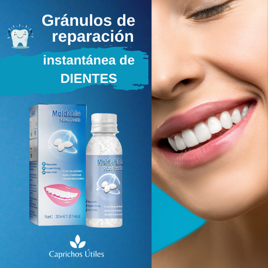 Gránulos para reparación de dientes